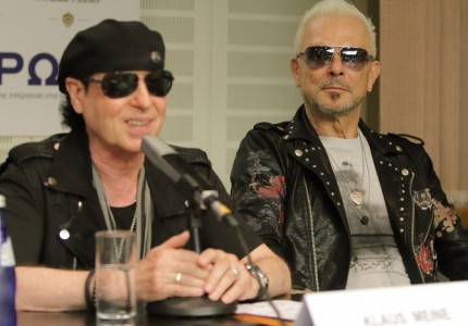 Scorpions: Αθήνα, we will rock you like a hurricane!