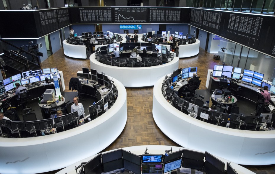 Trading Inside Frankfurt Stock Exchange On Stock Watchers 