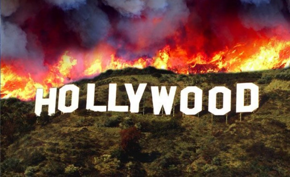 hollywood-sign-burns-down