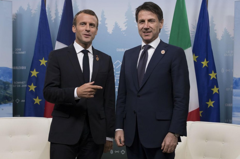 Οι αλλαγές σε ΕΕ - Ευρωζώνη στη συνάντηση Μακρόν με Κόντε στη Γαλλία