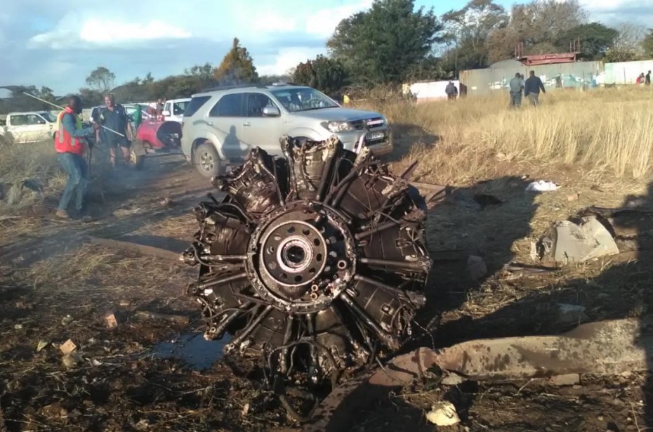 Τουλάχιστον 20 τραυματίες από τη συντριβή αεροσκάφους στη Ν. Αφρική