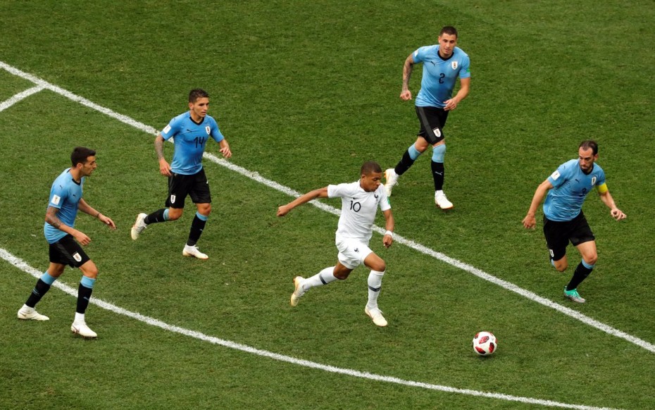 Μουντιάλ 2018: Στα ημιτελικά η Γαλλία, 2-0 την Ουρουγουάη