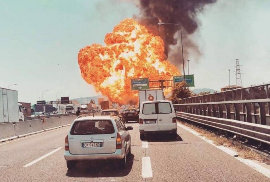 Μπολόνια: Έκρηξη φορτηγού κοντά στο αεροδρόμιο