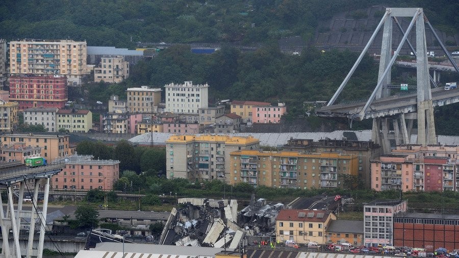 Στους 22 οι νεκροί από την κατάρρευση της γέφυρας στη Γένοβα