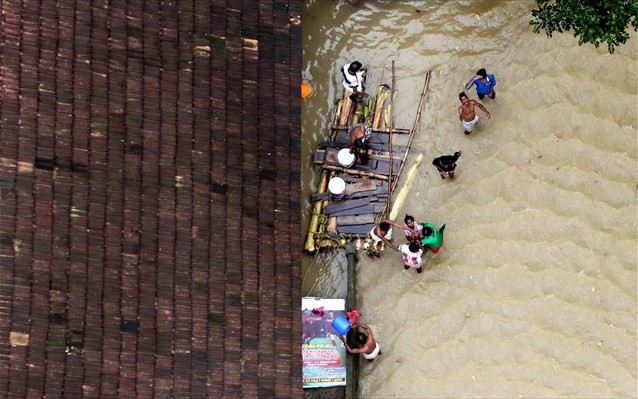 Ινδία: Στους 445 οι νεκροί από τις πλημμύρες στην Κεράλα
