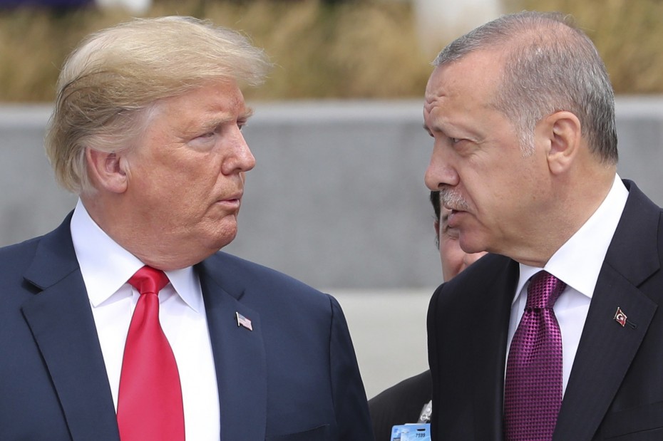 Ο Τραμπ «πυρόβολησε»: Επιβολή κυρώσεων σε 2 Τούρκους υπουργούς