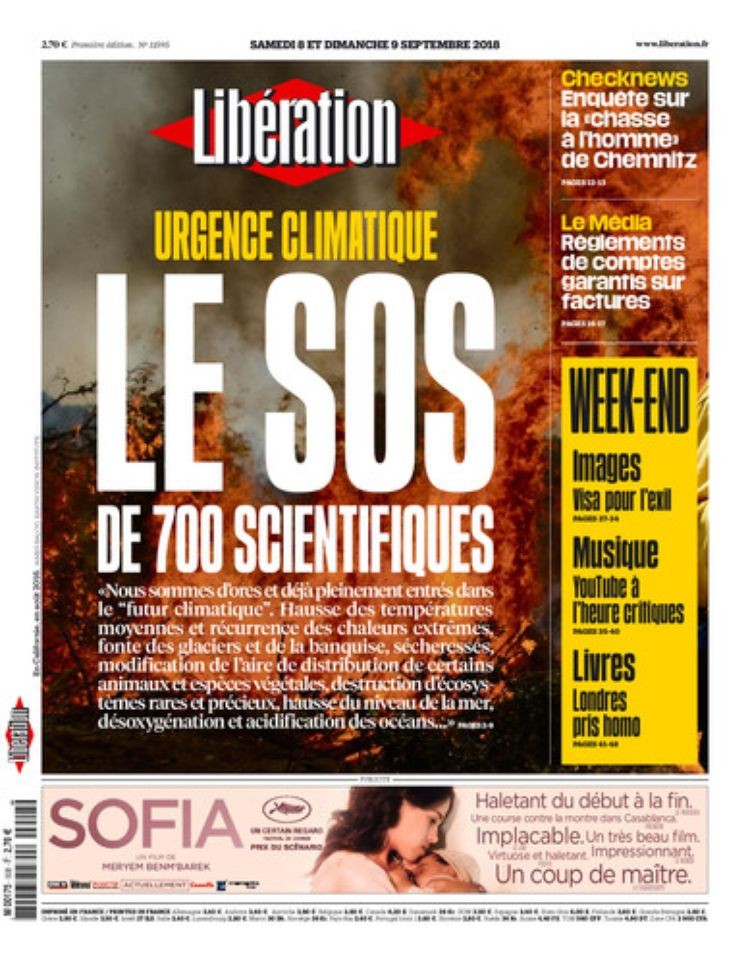 SOS από 700 Γάλλους επιστήμονες για το κλίμα