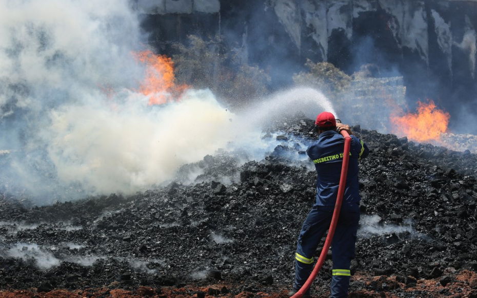Στάχτη 7.000 στρέμματα από την πυρκαγιά στη Σάρτη