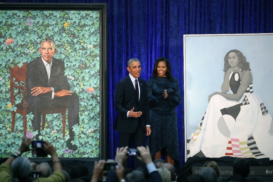 National Portrait Gallery: Τα πορτρέτα των Ομπάμα διπλασίασαν τις επισκέψεις