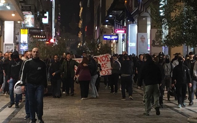 Διαδήλωση στην Αθήνα για το θάνατο του Κατσίφα