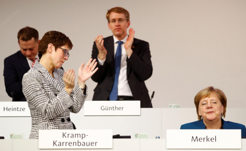 Η Κραμπ-Καρενμπάουερ διάδοχος της Μέρκελ στο CDU