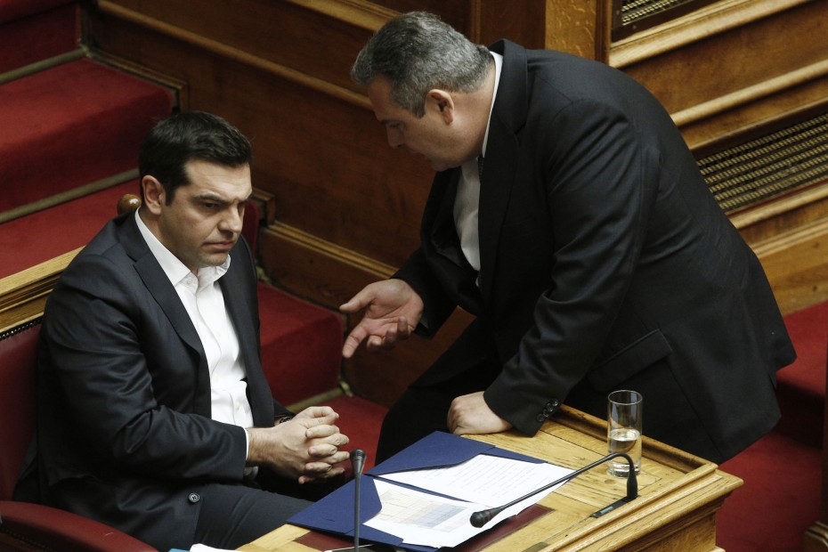 Καμμένος: Κανένας βουλευτής μου στο ψηφοδέλτιο του ΣΥΡΙΖΑ - Το συμφωνήσαμε με Τσίπρα