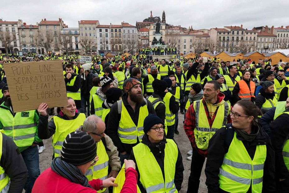 «Κίτρινα Γιλέκα»: Μικρότερη η προσέλευση στον απόηχο της επίθεσης στο Στρασβούργο