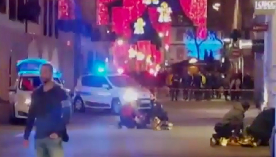 Βίντεο από τη στιγμή της επίθεσης στο Στρασβούργο