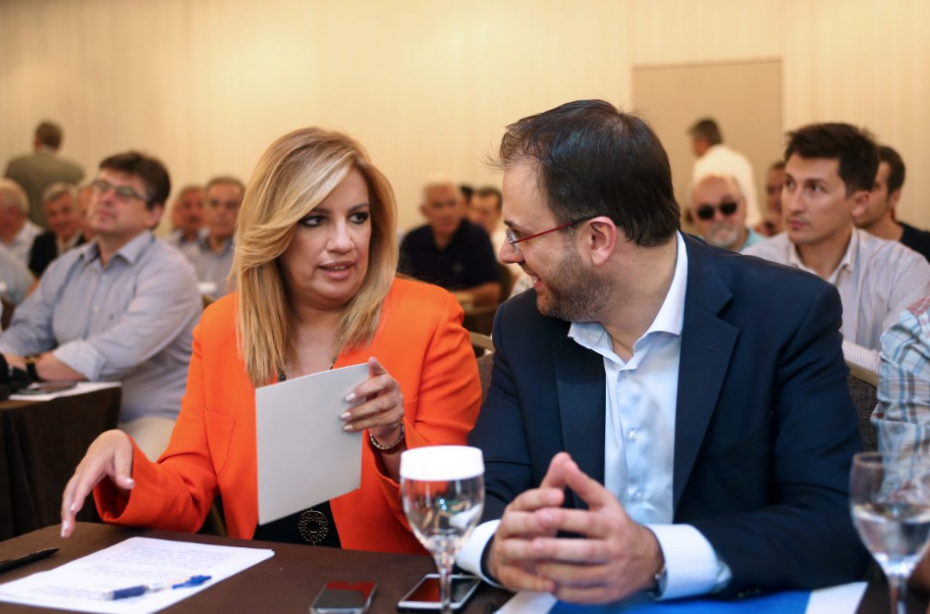 Ο Θεοχαρόπουλος εξυπηρετεί τον Τσίπρα, τόνισε η Γεννηματά
