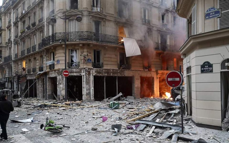 Έκτακτο: Ισχυρή έκρηξη στο Παρίσι - Τουλάχιστον 4 νεκροί