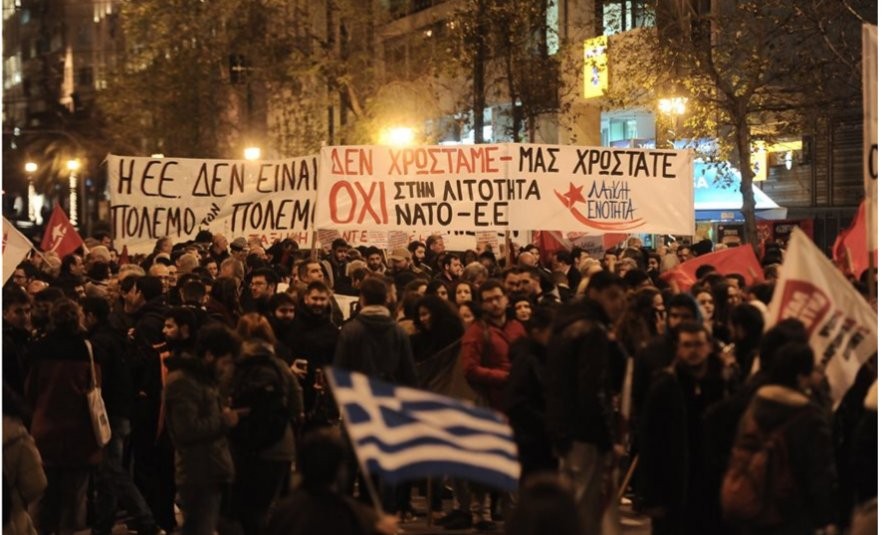 Επίθεση ΛΑΕ στην κυβέρνηση για τα επεισόδια στην Αθήνα