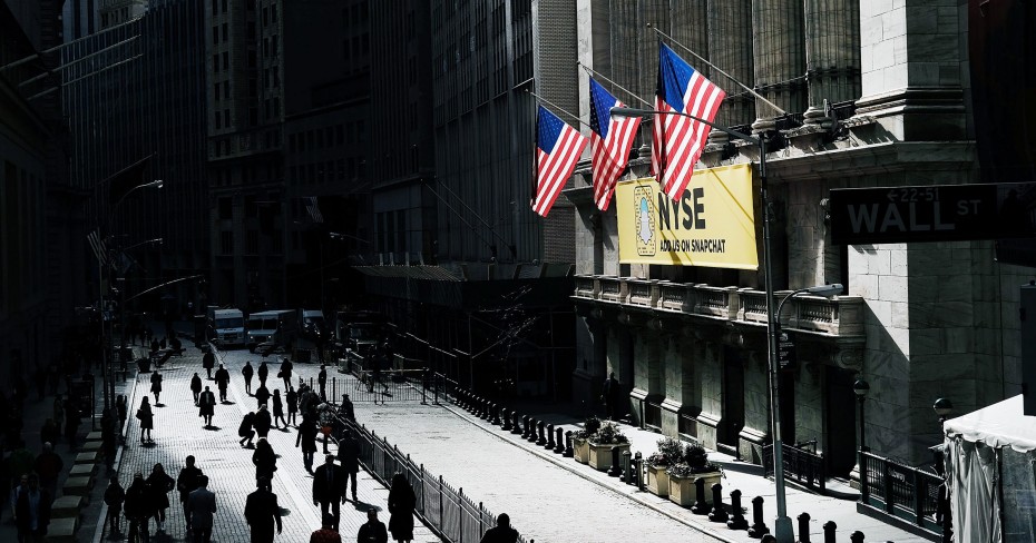 Άλμα 500 μονάδων για τον Dow Jones στη Wall Street