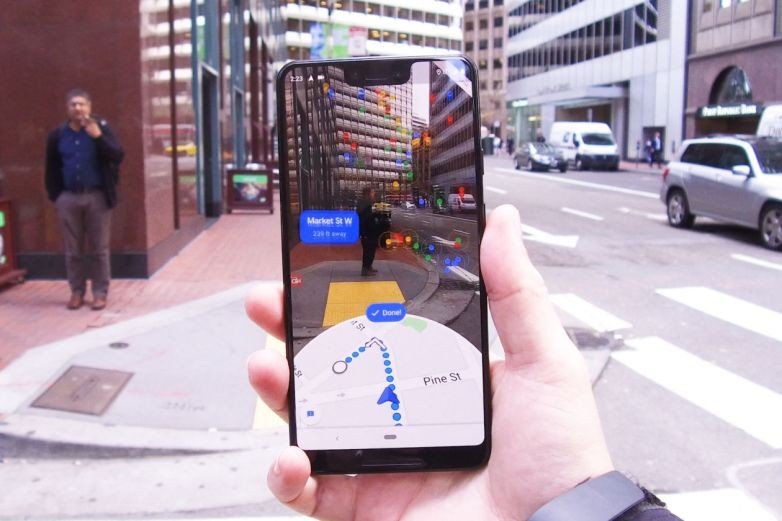 3D πλοήγηση από τα Google Maps