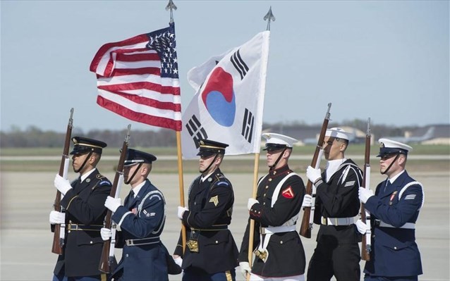 Διάψευση των ΗΠΑ για αποχώρηση στρατευμάτων από τη Νότια Κορέα