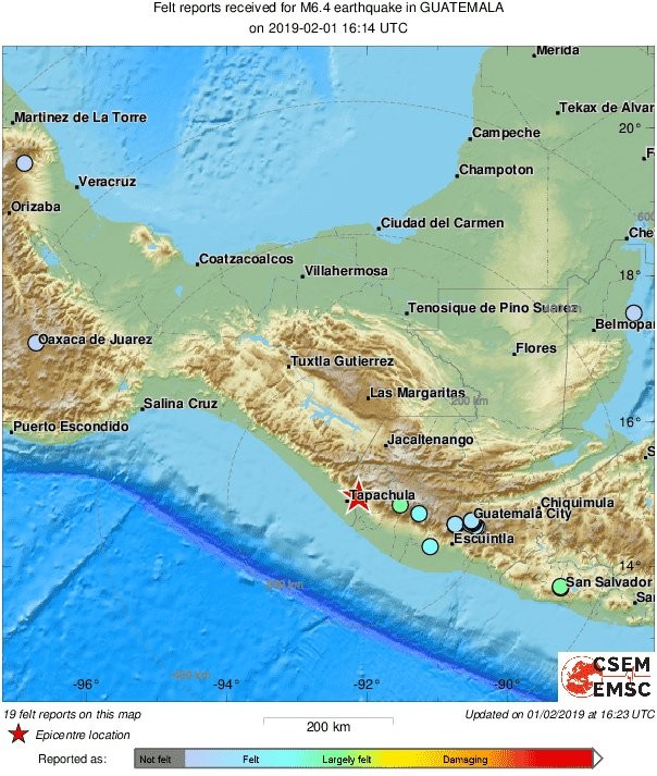Σεισμός 6,6 Ρίχτερ στο νότιο Μεξικό