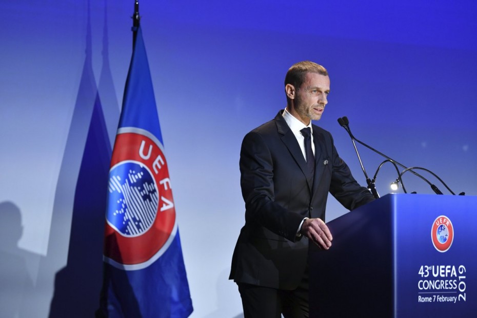 Ο Τσεφέριν για ακόμα 4 χρόνια στην ηγεσία της UEFA