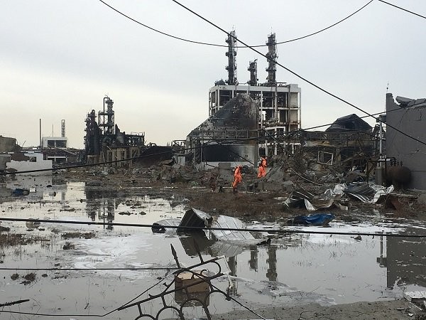 Στους 62 οι νεκροί από την έκρηξη σε χημικό εργοστάσιο της Κίνας