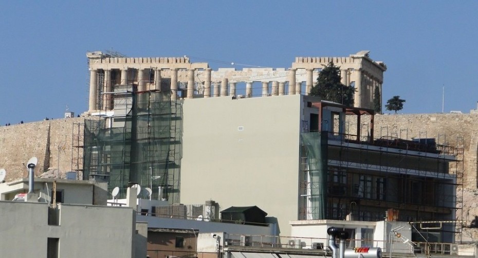 Επίσημα αναστολή στην ανέγερση υψηλόροφων κτηρίων κοντά στην Ακρόπολη