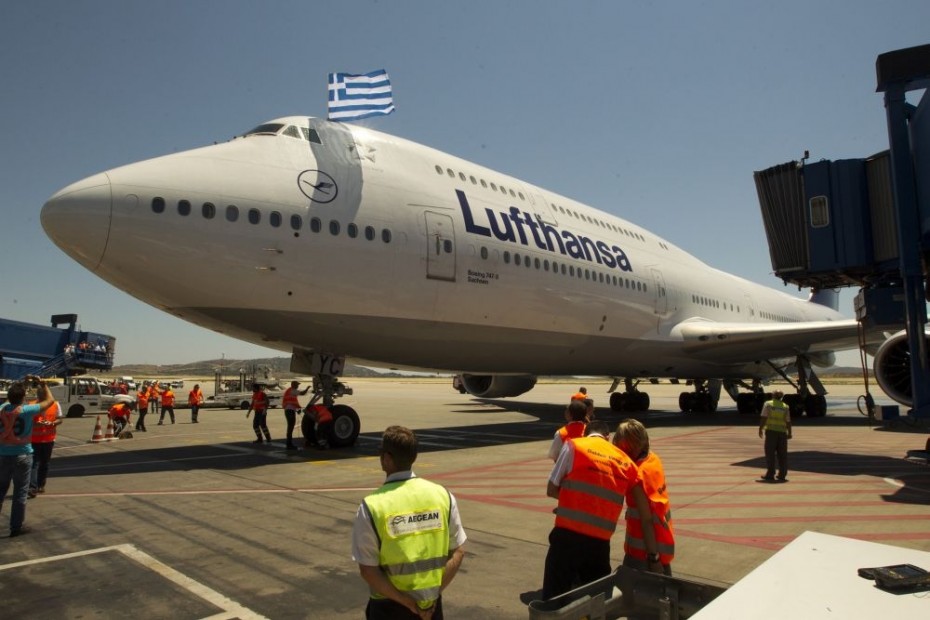 Ρεκόρ επιβατών το 2018 στην Ελλάδα από τη Lufthansa