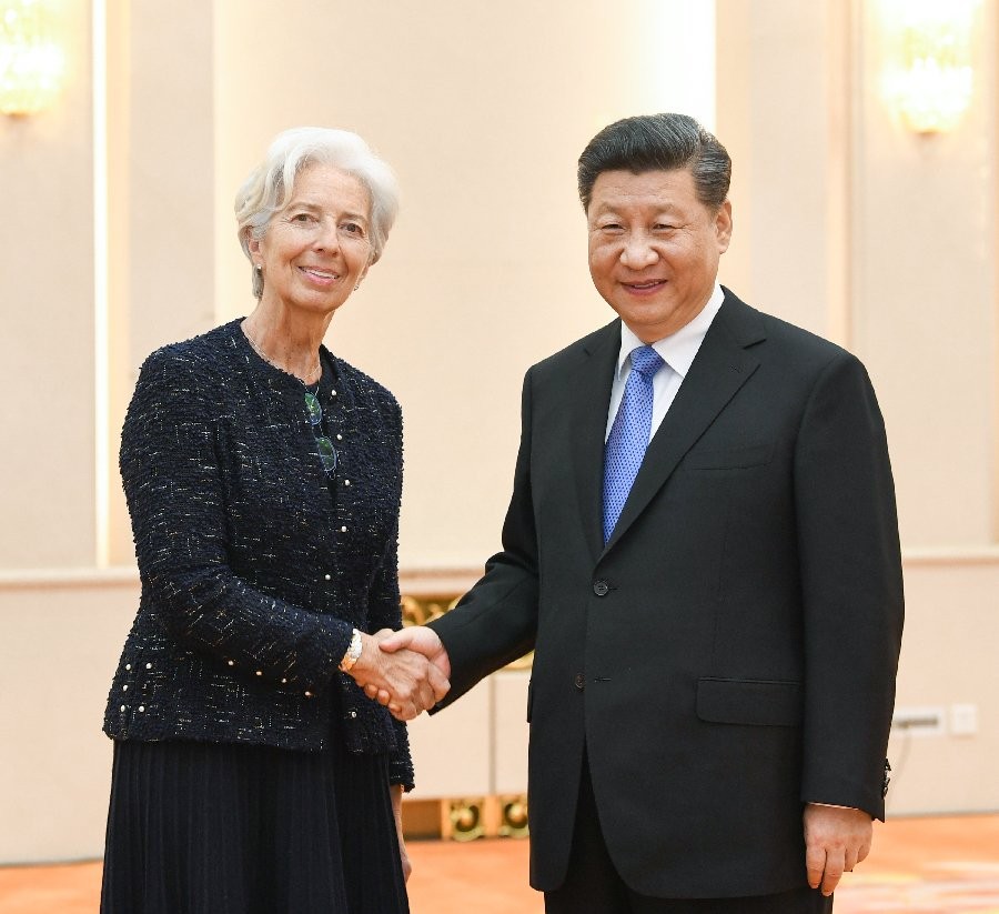 Στήριξη του ΔΝΤ στην Κίνα - Συνάντηση Λαγκάρντ με Σι