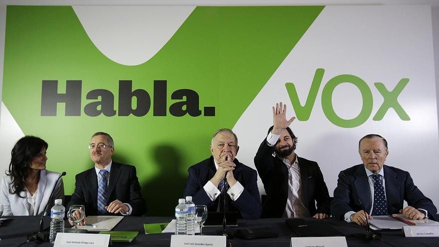 Εμπάργκο στο ακροδεξιό κόμμα της Ισπανίας