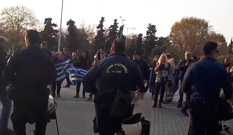Θεσσαλονίκη: Αποδοκιμασίες και στον Βούτση για τις Πρέσπες