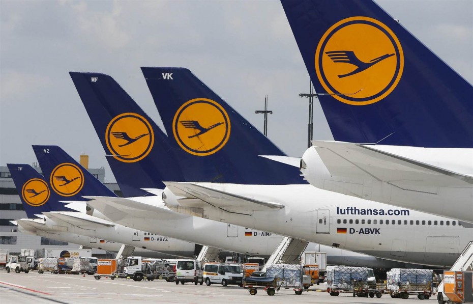 Ζημιές ύψους 336 εκ. για την Lufthansa