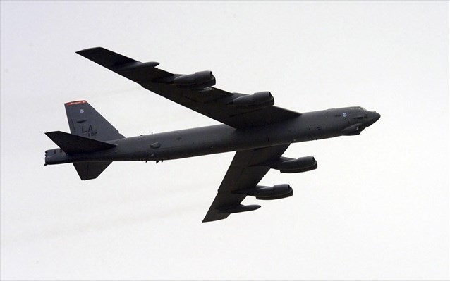 Οι ΗΠΑ στέλνουν 4 βομβαρδιστικά Β-52 στη Μέση Ανατολή