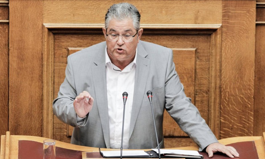Σφοδρή επίθεση Κουτσούμπα σε ΣΥΡΙΖΑ από τη Βουλή