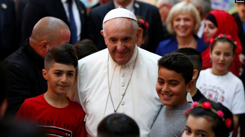 Επίσκεψη στα Σκόπια πραγματοποιεί ο Πάπας