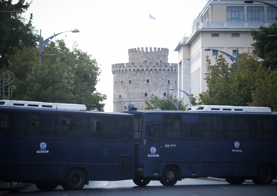 «Κράτος κλειστόν» η Θεσσαλονίκη για την ομιλία Τσίπρα