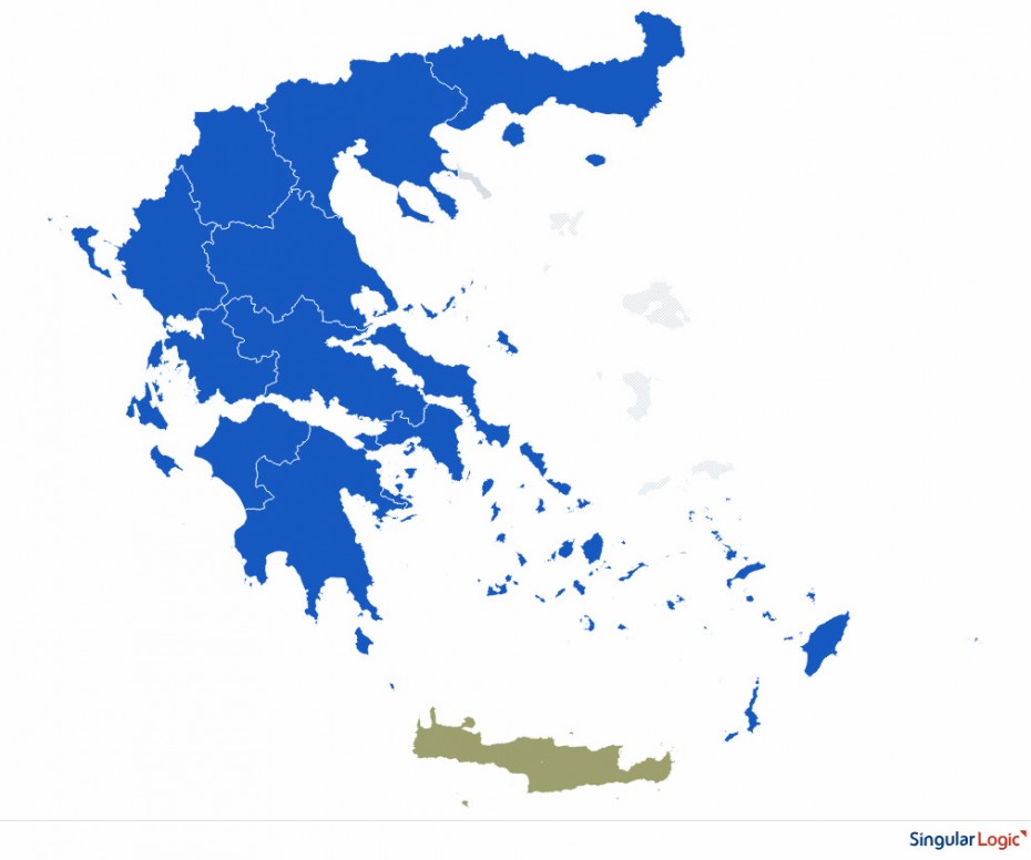Περίπατος ΝΔ με 12 «γαλάζιες» περιφέρειες
