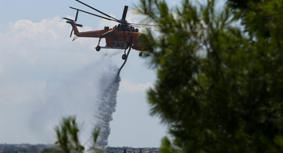 Πυρκαγιά στο Λαύριο: Εκκενώνεται το εργοστάσιο της ΕΒΟ