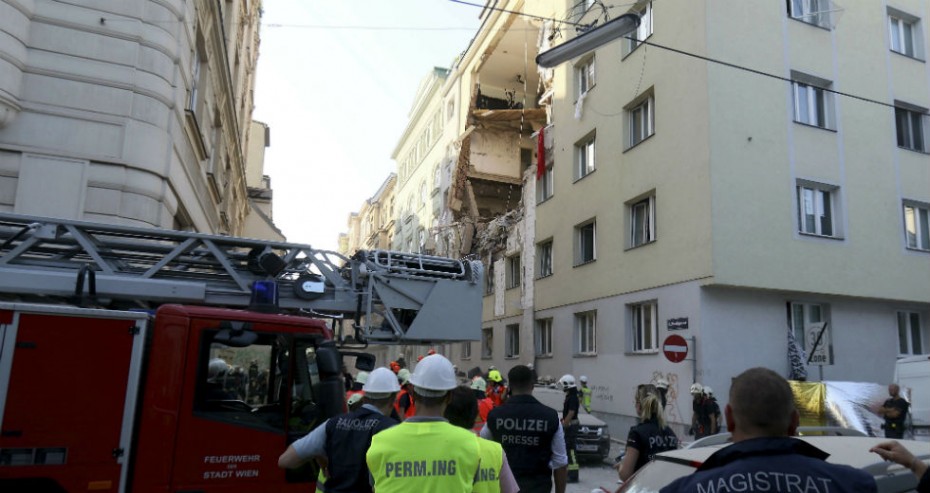 Τουλάχιστον 1 νεκρή από έκρηξη σε διαμέρισμα της Βιέννης