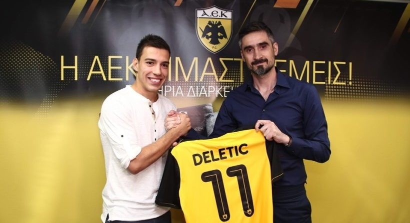 Παίχτης της ΑΕΚ και επίσημα ο Μίλος Ντέλετιτς