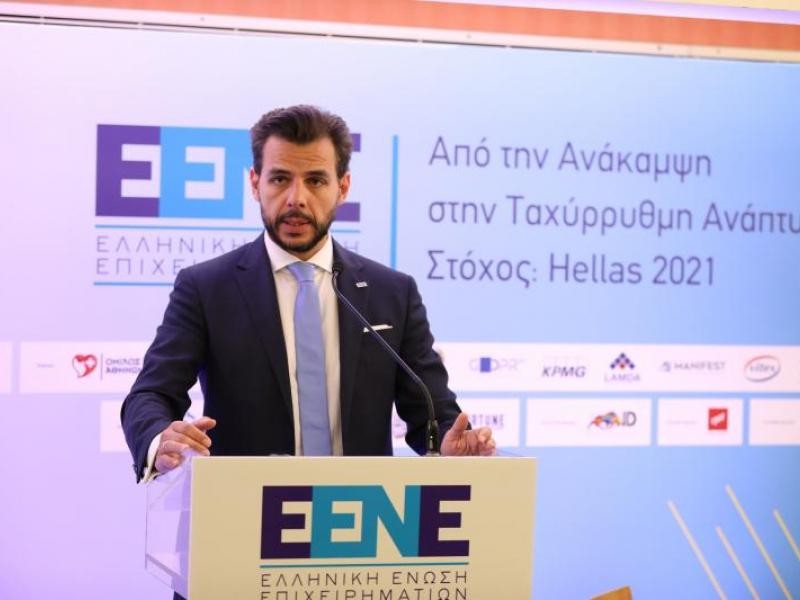 Και πάλι πρόεδρος της Ελληνικής Ένωσης Επιχειρηματικών ο Βασίλης Αποστολόπουλος
