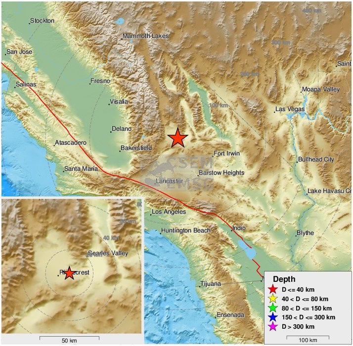 ΗΠΑ: Σεισμός 6,6 Ρίχτερ στα νότια της Καλιφόρνια