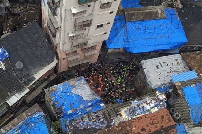 Στους 13 οι νεκροί από την κατάρρευση κτιρίου στο Μουμπάι