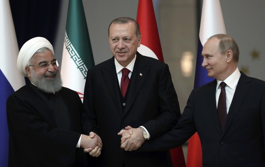 Τριμερής Τουρκίας - Ιράν - Ρωσίας για την διαμάχη στη Συρία