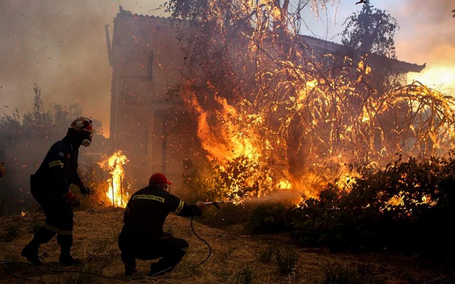 Πυρκαγιά στην Εύβοια: Ιταλία και Κροατία στέλνουν βοήθεια