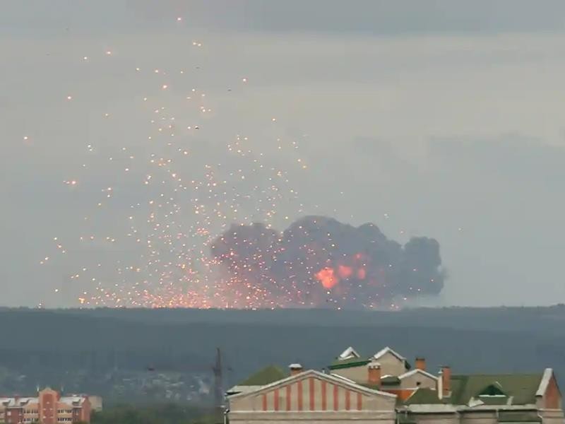 Σιβηρία: Εκρήξεις και πυρκαγιά σε αποθήκες πυρομαχικών από τις πυρκαγιές