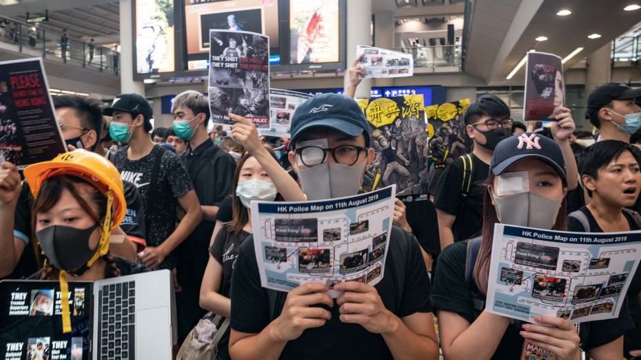 Και πάλι χάος στο Χονγκ Κονγκ λόγω των μεγάλων διαδηλώσεων
