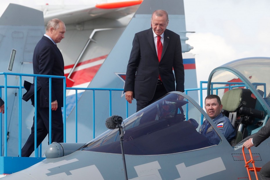 Συνεχίζεται το «φλερτ» Τουρκίας - Μόσχας για τα ρωσικά Su-35