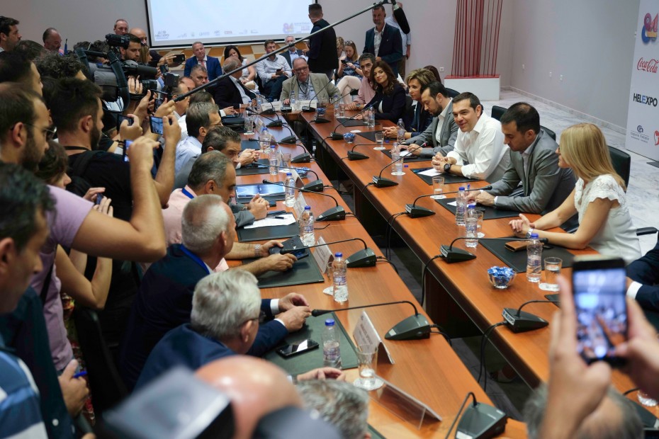Ικανοποίηση Τσίπρα για την ανάπτυξη της ΔΕΘ επί κυβέρνησης ΣΥΡΙΖΑ